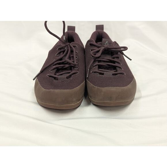 Black Diamond Equipment Women Sz 8 Maroon Knit Circuit Shoes Sneaker - Picture 5 of 10